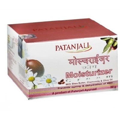 Крем для лица увлажняющий с ромашкой и маслом Ши (Moisturizer Cream), Patanjali 50г