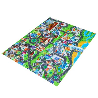 Игровой коврик для детей «Путешествие по миру», размер 200х160х0,1 см, Крошка Я