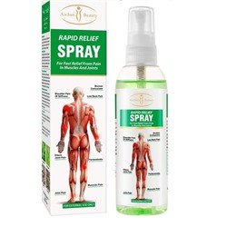 Обезболивающий быстродействующий лечебный травяной спрей для тела Aichun Beauty Rapid Spray Relief 100мл