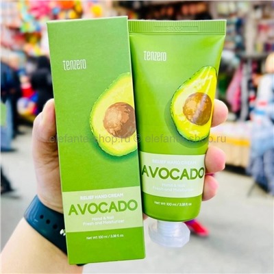 Крем для рук TENZERO Relief Avocado Hand Cream 100ml (13)