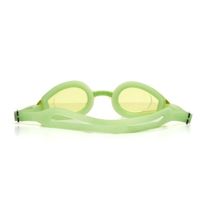 Очки для плавания Atemi M104, силикон, цвет салатовый