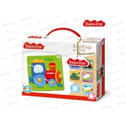 Пазлы макси ЗИГЗАГ Транспорт 18 элементов 02502 Baby Toys