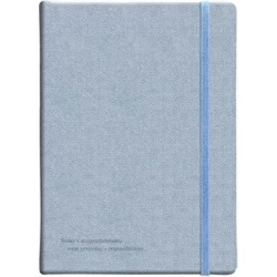 Ежедневник датированный на 2024 год Melange, голубой, А5, 176 листов