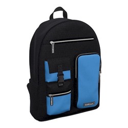 Рюкзак школьный "ActiveLine Cargo. Black&Blue" 18L 44х30х17 см 60376 ErichKrause