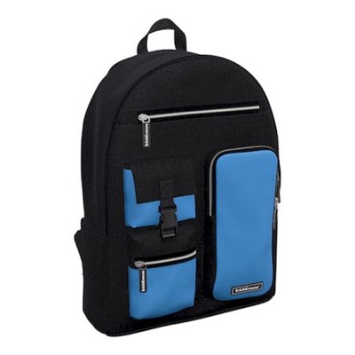 Рюкзак школьный "ActiveLine Cargo. Black&Blue" 18L 44х30х17 см 60376 ErichKrause