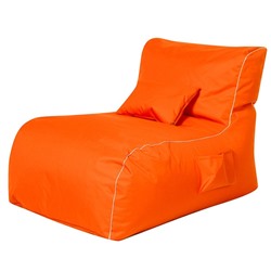 Кресло-лежак, цвет оранжевый