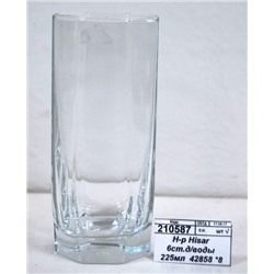 Набор Hisar 6 стаканов для воды 225мл  42858 *8