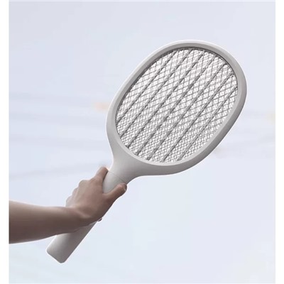 Мухобойка электрическая Xiaomi SOLOVE Electric Mosquito Swatter P1 Grey, АКБ, серый