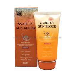 Солнцезащитный крем JIGOTT Snail UV Sun Block SPF50+/PA+++, 70 мл (51)