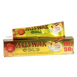 Аюрведическая зубная паста с экстрактом дерева Арак Голд / Dabur Miswak GOLD, 170 мл