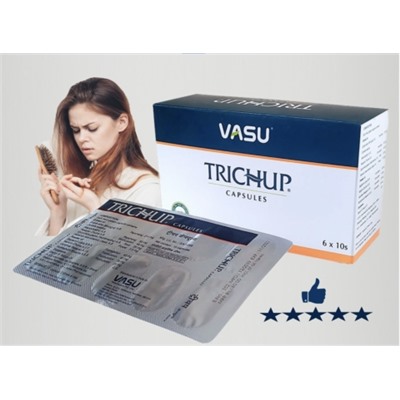 Тричуп травяные капсулы против выпадения волос (Trichup Hair Nourisher), 60 капс.