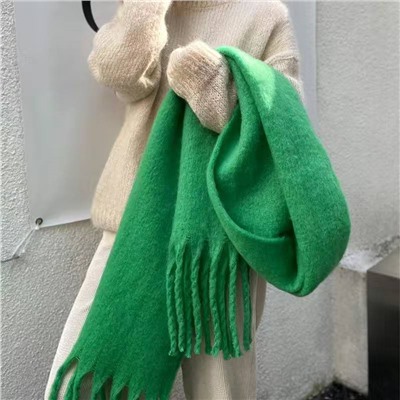 Мягкий большой шарф 🟣 230*37