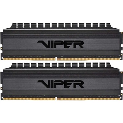 Память DDR4 2x16GB 3200MHz Patriot PVB432G320C6K Viper 4 Blackout RTL Gaming PC4-25600 CL16   106501