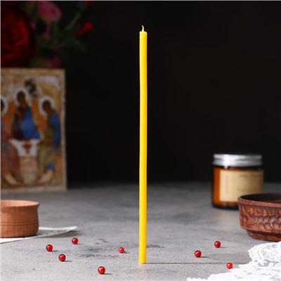 Набор свечей церковных "Храм Христа" для домашней молитвы, парафин, 12 шт