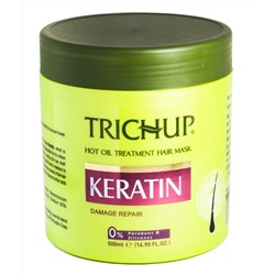 Маска для волос с Кератином - Trichup Keratin, 500 мл