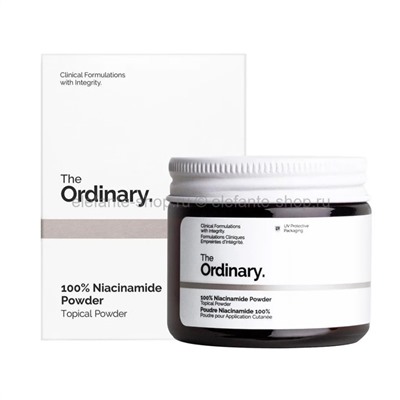 Многофункциональная пудра из ниацинамида The Ordinary 100% Niacinamide Powder 20g (106)