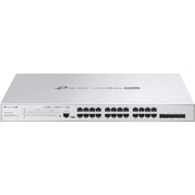 Коммутатор TP-Link Omada Pro S5500-24GP4XF (L2+) 24x1Гбит/с 4xКомбо(10GBase-T/SFP+) 4SFP+ 2   107353