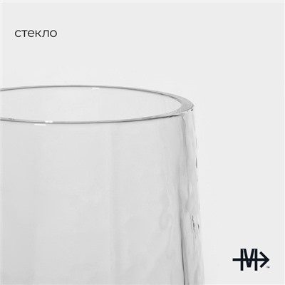 Набор бокалов из стекла для шампанского Magistro «Дарио», 180 мл, 7×27,5 см, 6 шт, цвет прозрачный