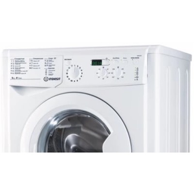 Стиральная машина Indesit IWSD 51051 CIS, класс А, 1000 об/мин, 5 кг, белая