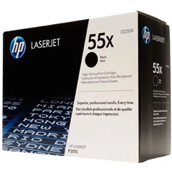 Тонер Картридж HP 55X CE255X черный для HP LJ P3015 (12500стр.)