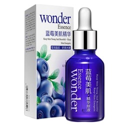 BIOAQUA, Сыворотка для лица с экстрактом черники, Wonder Essence, 15 ml