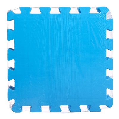 Мягкий пол универсальный, 33×33 см, цвет синий