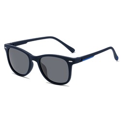 Солнцезащитные очки унисекс классические из гриламида темно-синие