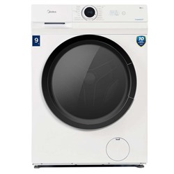 Стиральная машина Midea MF100W90BS/W-RU, класс А, 1400 об/мин, до 9 кг, с паром, бело-чёрная 1032798