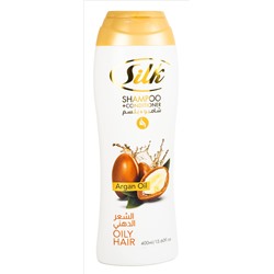 Шампунь-кондиционер с Аргановым маслом для Жирных волос - Silk Shampoo Oily Hair, 400 мл