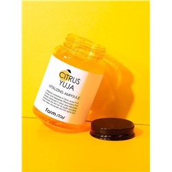 FARMSTAY - СЫВОРОТКА ДЛЯ ЛИЦА С ЭКСТРАКТОМ ЮДЗУ CITRUS YUJA VITALIZING AMPOULE, 250 МЛ.