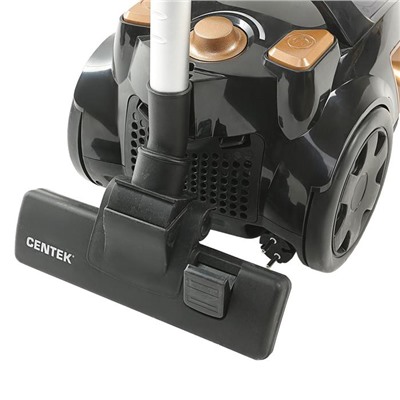 Пылесос Centek CT-2534, 2400/450 Вт, 2 л, бронзово-черный