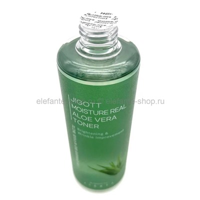 Тонер с экстрактом алоэ вера Jigott Moisture Real Aloe Vera Toner 300ml (125)