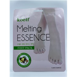 KOELF - МАСКА - НОСОЧКИ ДЛЯ НОГ С МАСЛАМИ И ЭКСТРАКТАМИ MELTING ESSENCE FOOT PACK, 16 ML