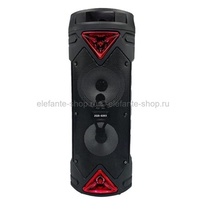 Портативная колонка ZQS 6203 Red (15)