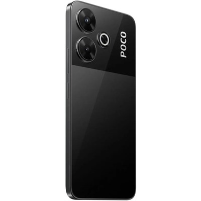 Смартфон Xiaomi POCO M6, 6.79", 8Гб, 256Гб, 108 Мп, 2 Мп, 2 Sim, NFC, 5030мАч, черный