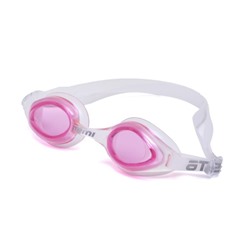 Очки для плавания Atemi N7601, детские, силикон, цвет розовый