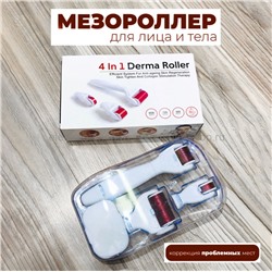 Мезороллер для лица Derma Roller 4in1 TDK-200 (TV)