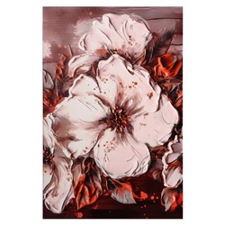 Картина на холсте "Цветочный декор" 40*60 см