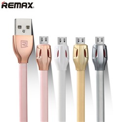 Кабель USB/micro USB Remax RC-035m 1м цв.ассорти(2.1A, круглый,силикон,коробка)