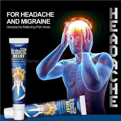 Крем против головной боли Sumifun Headache Relief Cream 20g (106)