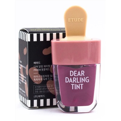 ETUDE HOUSE - ТИНТ ДЛЯ ГУБ ГЕЛЕВЫЙ УВЛАЖНЯЮЩИЙ DEAR DARLING TINT PK004, 4,5 G